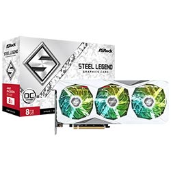 Placa de Video ASRock Steel Legend OC 8GB Radeon RX7600 GDDR6 - 90-GA4DZZ-00UANF