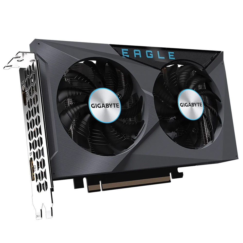 Placa de Vídeo Gigabyte Eagle 4GB Radeon RX6400 GDDR6 - GV-R64EAGLE-4GD