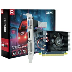 Placa de Vídeo Goline 2GB Radeon RX230 GDDR3 - GL-RX230-2GB