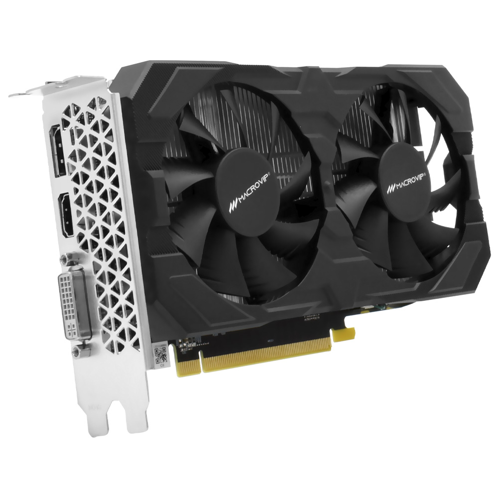 Placa de Vídeo Macrovip Dual 8GB Radeon RX580 GDDR5 - MV-RX5808GD5