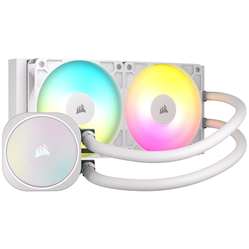Water Cooler para Processador Corsair Nautilus 240 RS ARGB 240MM - Branco (CW-9060094-WW)