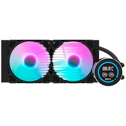 Water Cooler Para Processador darkFlash Nebula DN2400 240MM ARGB - Preto