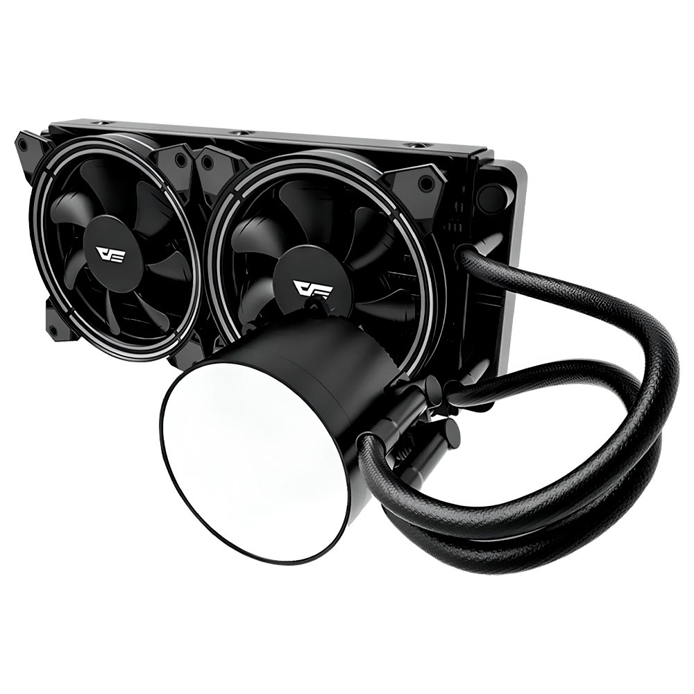 Water Cooler para Processador DarkFlash Symphony TR240 HIGH 240MM RGB - Preto