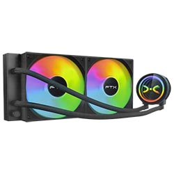 Water Cooler para Processador FTX Hydro FTXWC-B240 ARGB 240MM - Preto