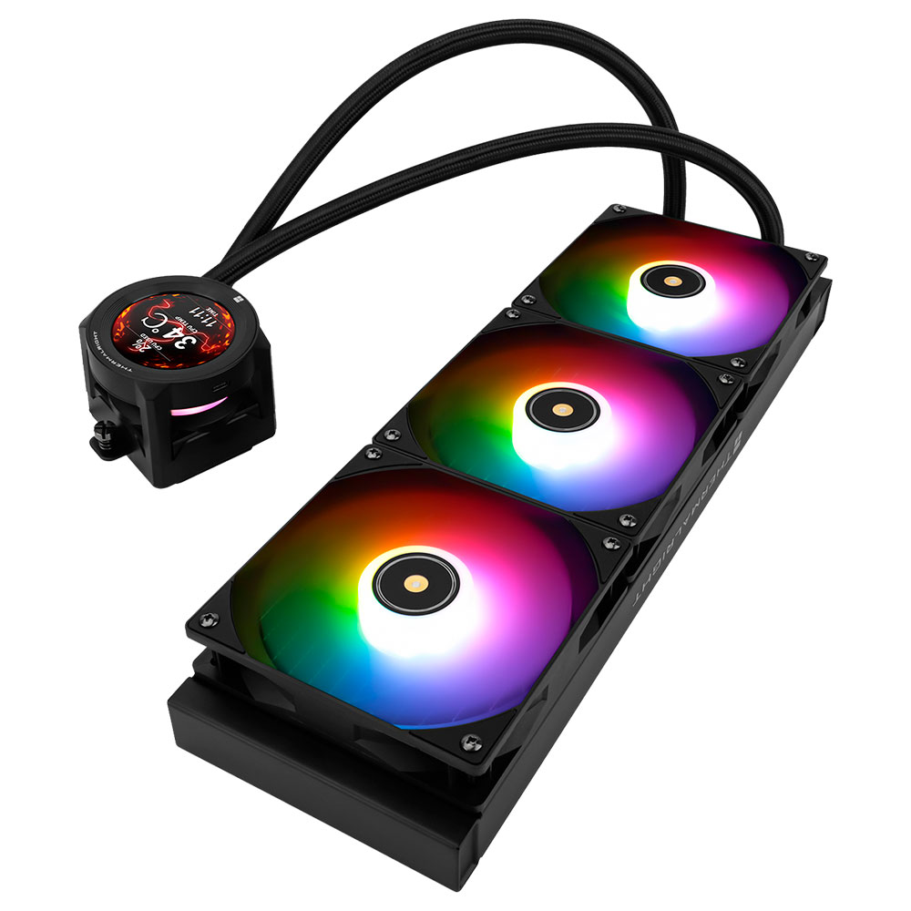 Water Cooler para Processador Thermalright Core Vision 360 ARGB 360MM - Preto