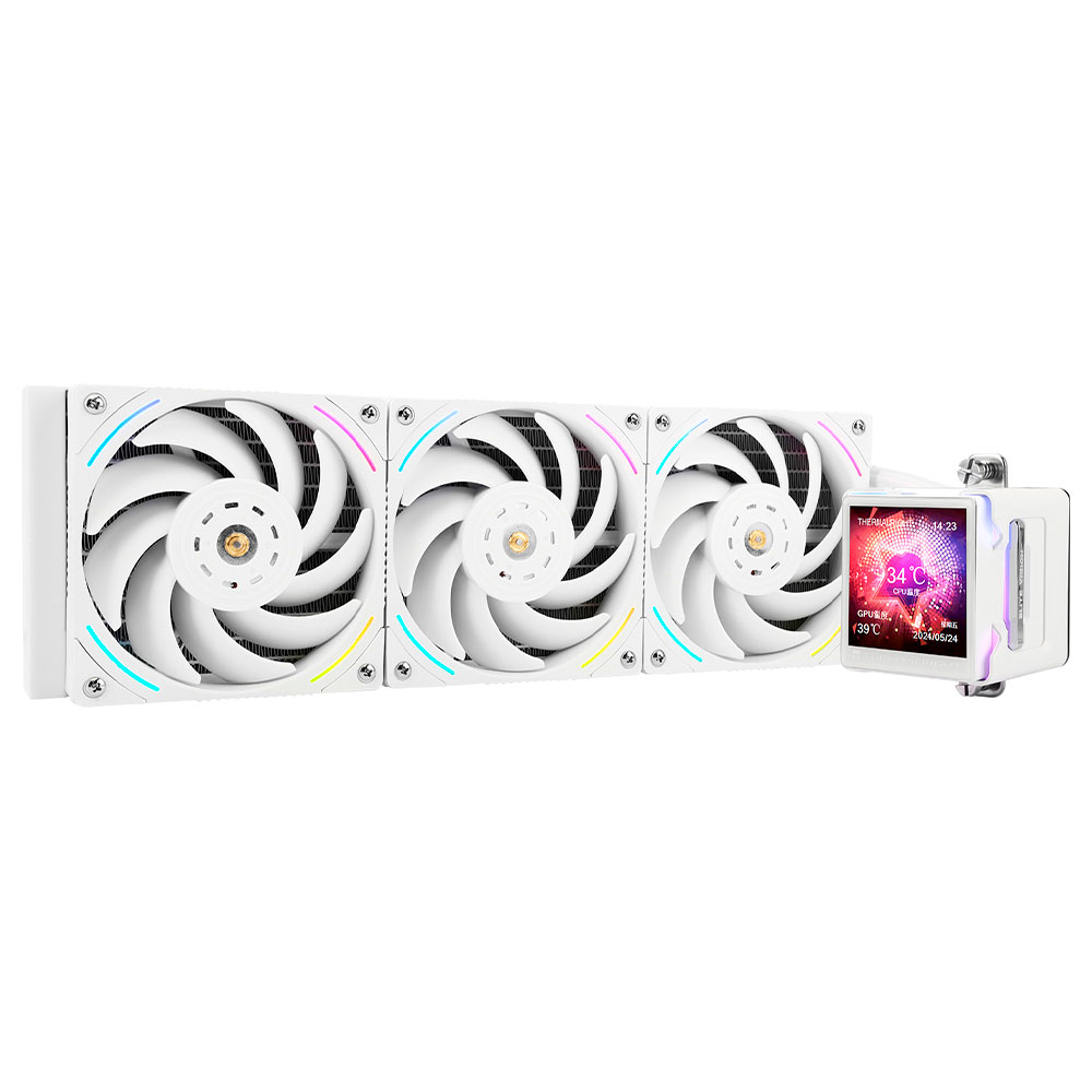 Water Cooler para Processador Thermalright Elite Vision 360 ARGB 360MM - Branco