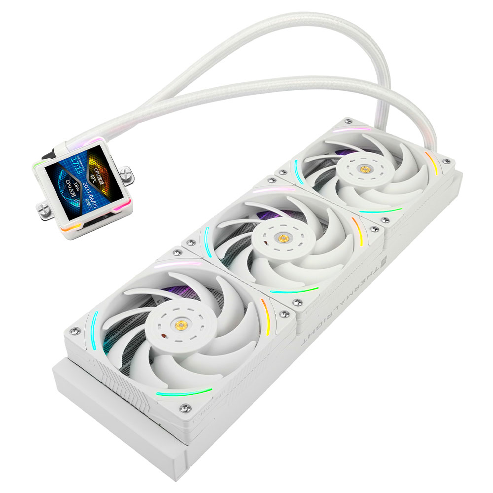 Water Cooler para Processador Thermalright Elite Vision 360 ARGB 360MM - Branco