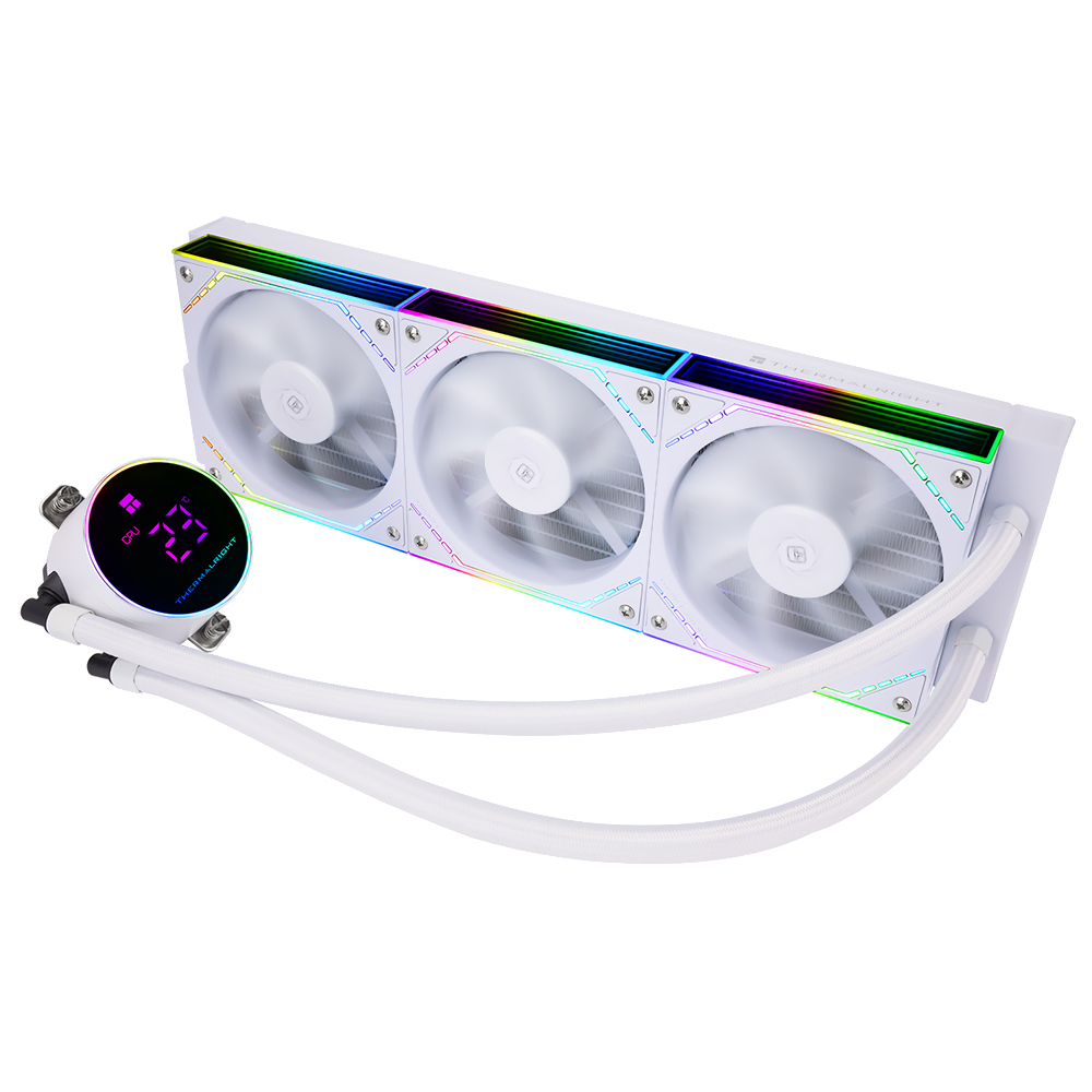 Water Cooler para Processador Thermalright Frozen Magic 360 Digital V2 ARGB 360MM - Branco