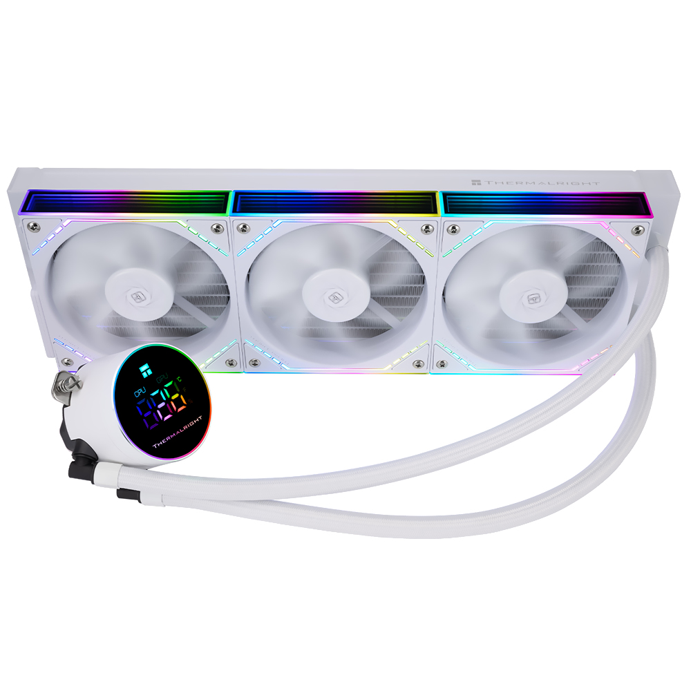 Water Cooler para Processador Thermalright Frozen Magic 360 Digital V2 ARGB 360MM - Branco