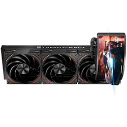 Water Cooler para Processador Thermalright Rainbow Vision 360 Turbo ARGB Black 360MM - Preto