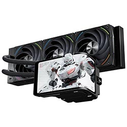 Water Cooler para Processador Thermalright Wonder Vision 360 Turbo ARGB Black 360MM - Preto