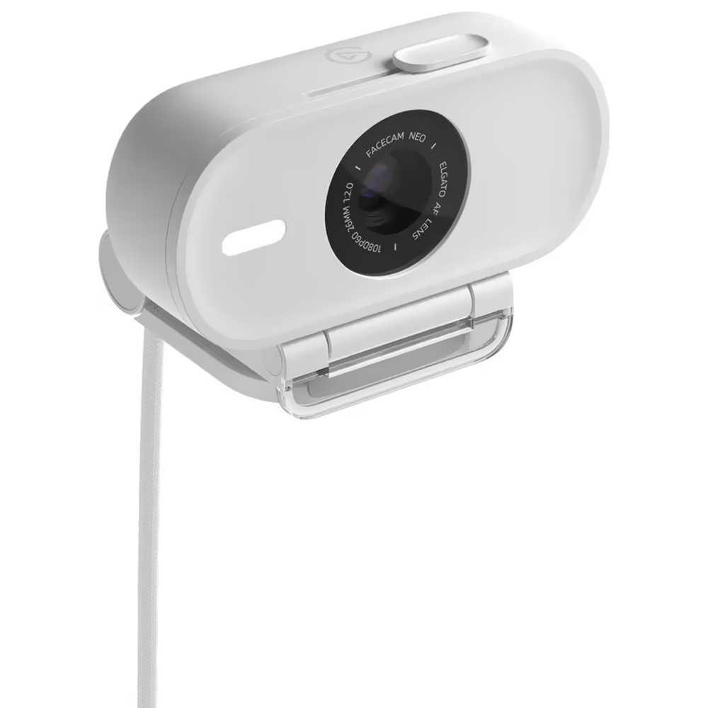 Webcam El Gato Facecam 10WAE9901 1080P60 / Full HD - Branco