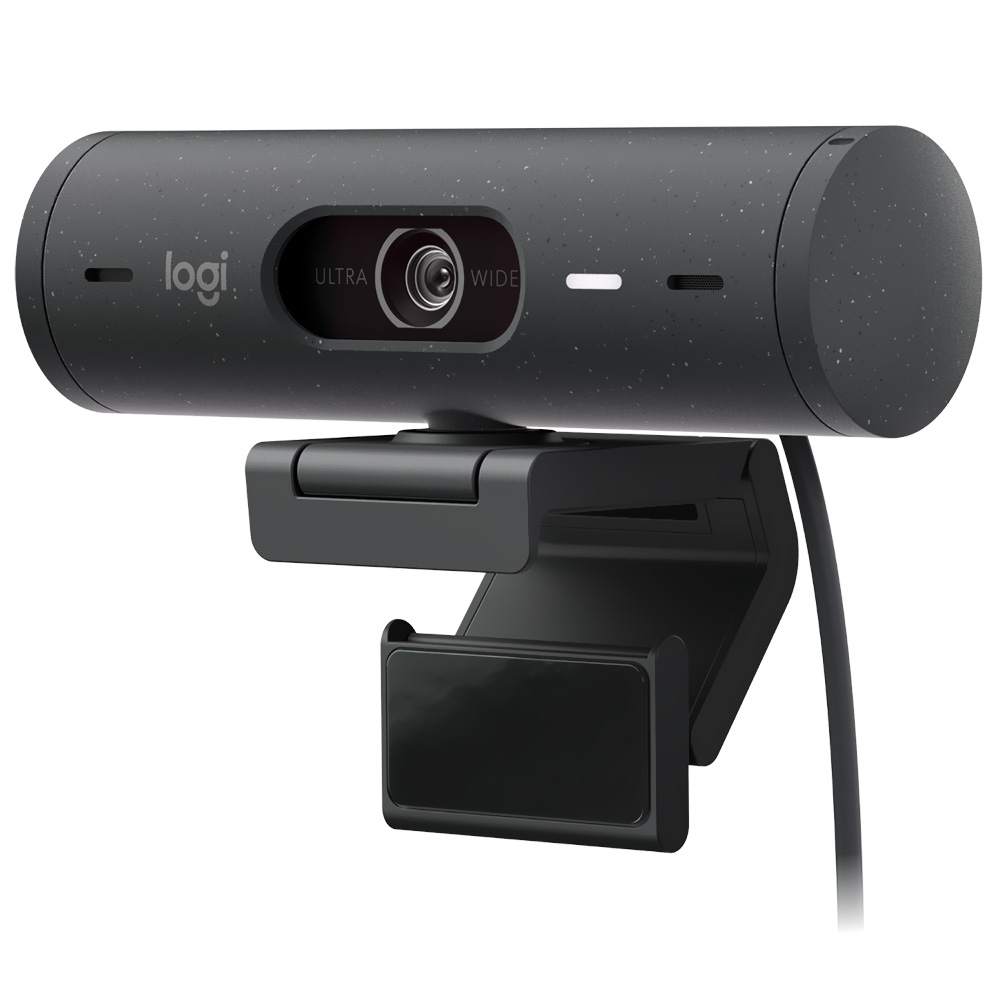 Webcam Logitech Brio 505 1080P / FHD - Cinza (960-001515)