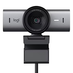 Webcam Logitech MX Brio 4K / UHD - Cinza (960-001548)