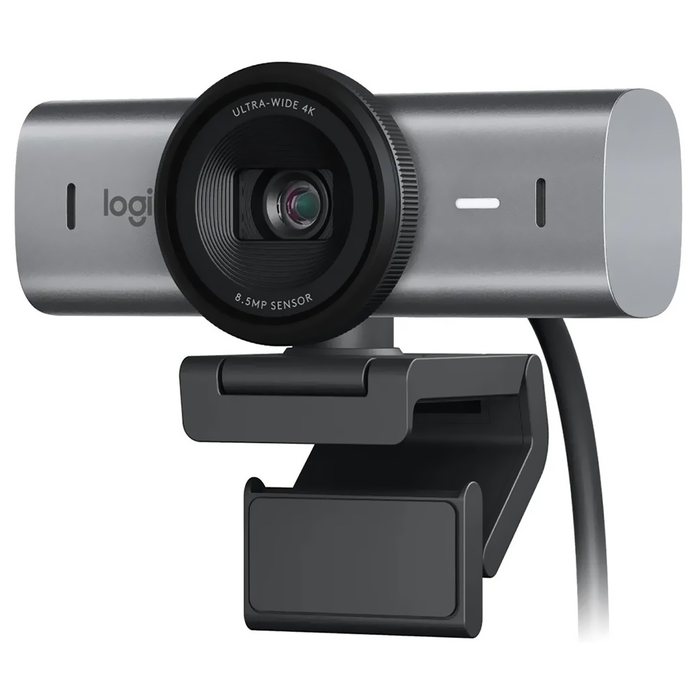 Webcam Logitech MX Brio 4K / UHD - Cinza (960-001548)