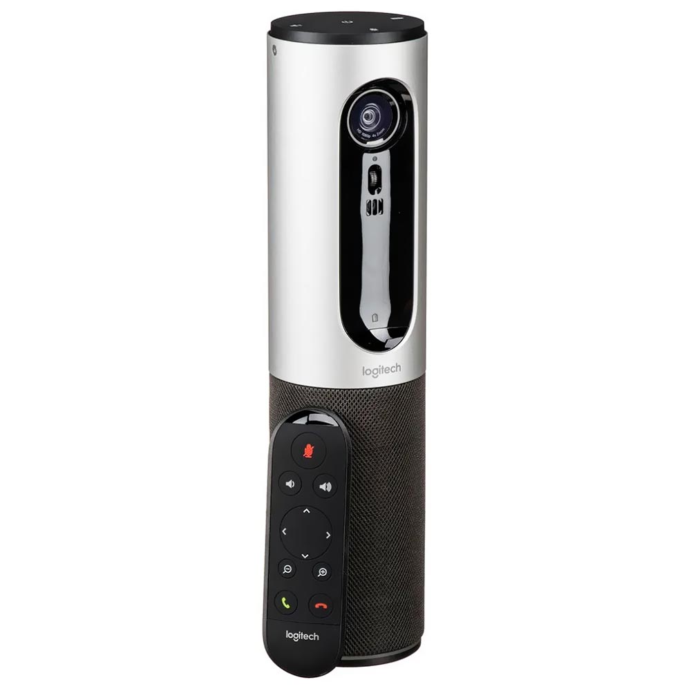 Webcam Logitech Videoconferência Connect 1080P / FHD / USB / Controle - 960-001035