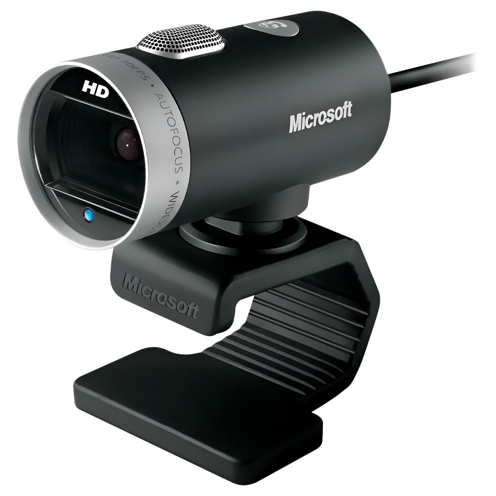 Webcam Microsoft Lifecam Cinema 6CH-00001 - Preto