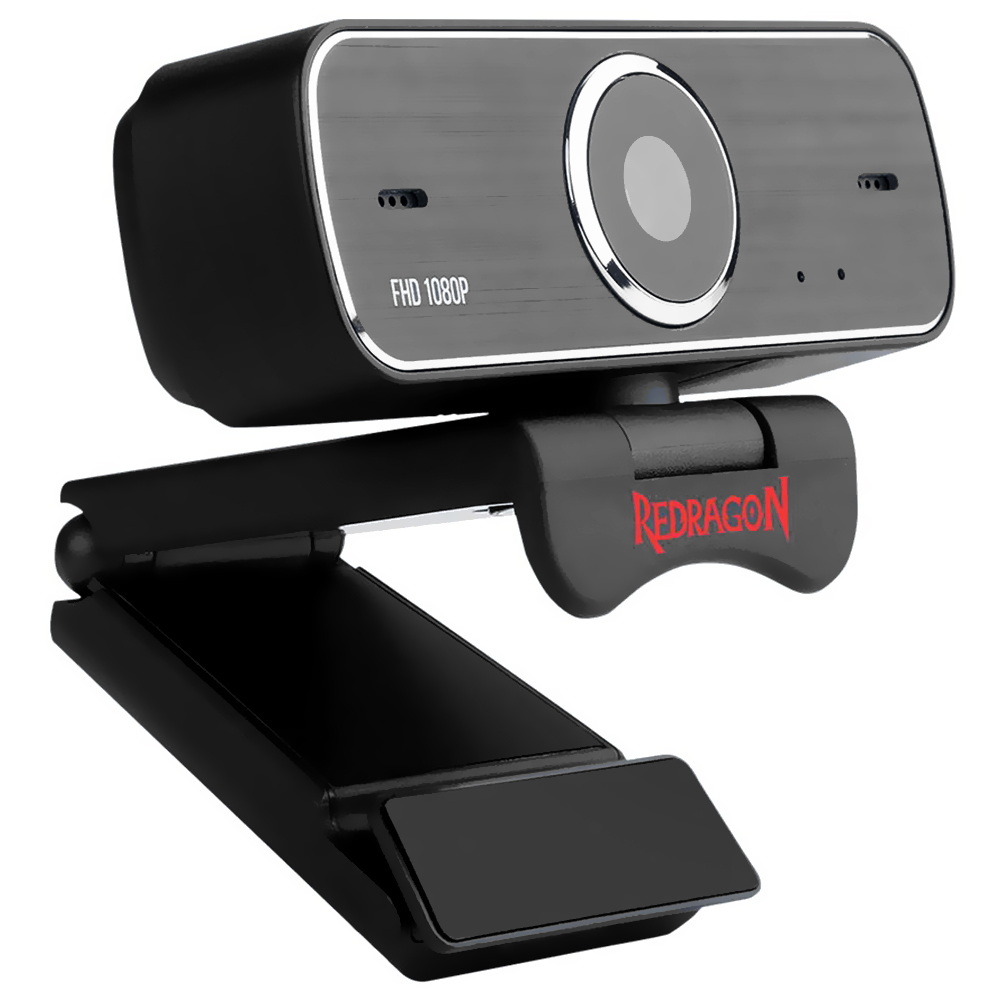 Webcam Redragon GW800-1 Hitman 1080P / FHD - Preto